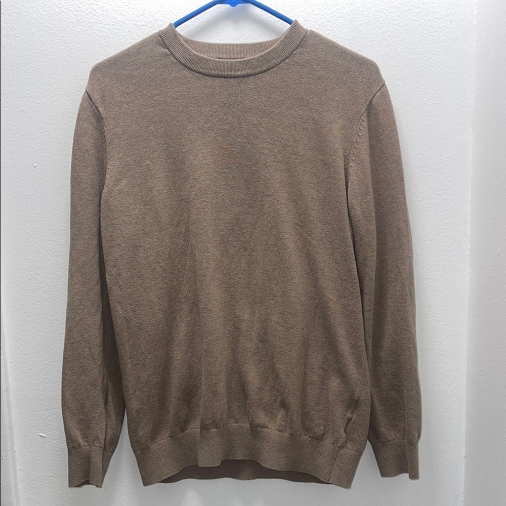 H&M‎ -Tan Crewneck Sweater